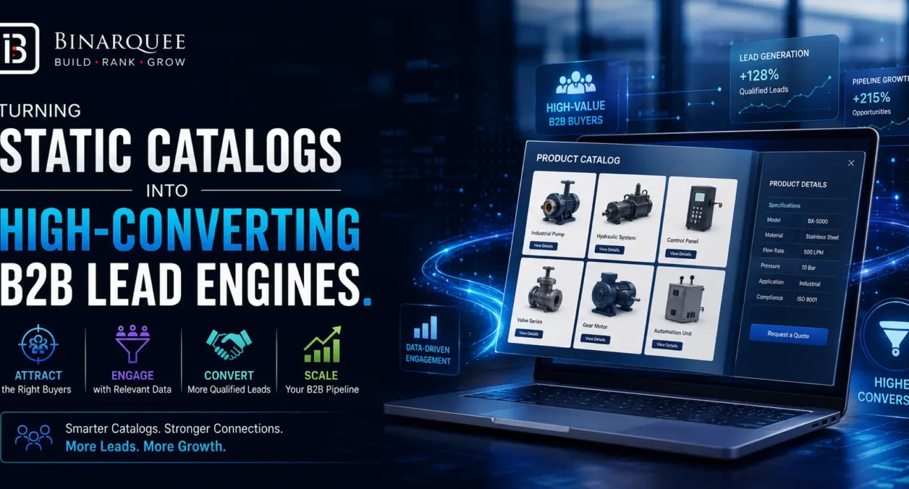 Turning Static Catalogs into High-Converting B2B Lead Engines