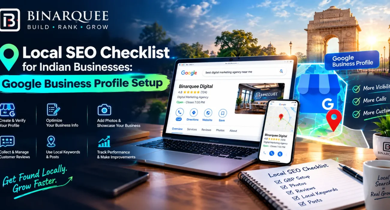 Local SEO Checklist for Indian Businesses: GBP Setup