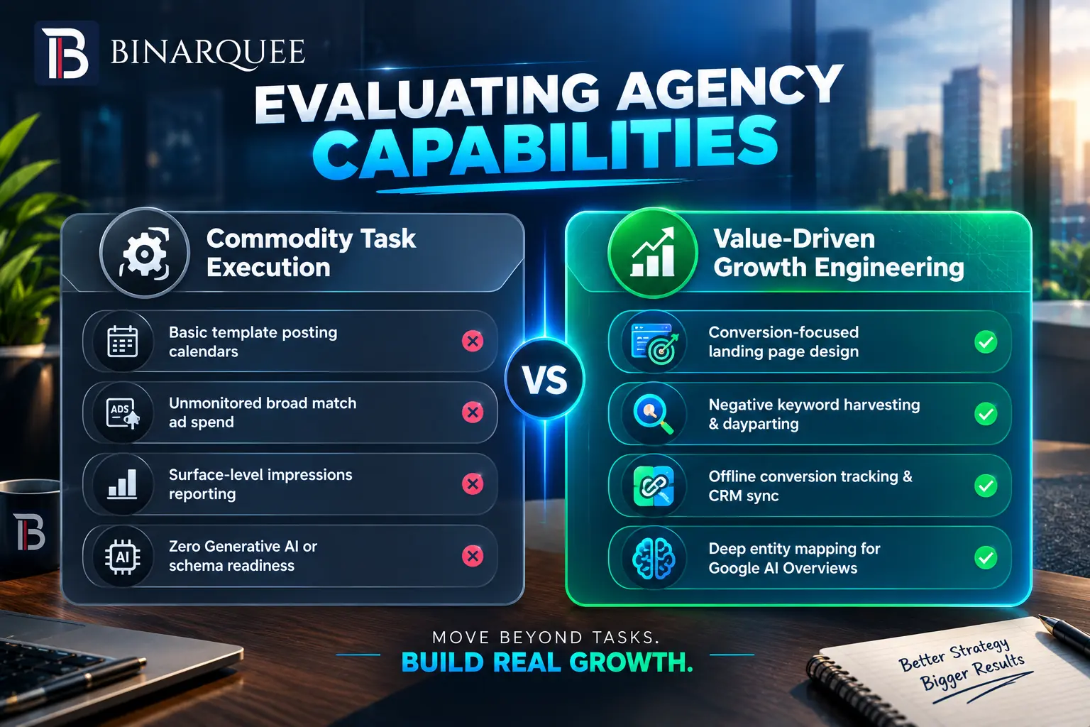 EVALUATING AGENCY CAPABILITIES